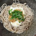 クックM96XDX☆'s cooksnap of when they made 納豆とろろ（山芋）ネバネバぶっかけ蕎麦！.