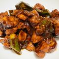 なとか's cooksnap of when they made オクラと鶏もも肉の甜麺醤炒め.