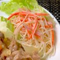 ☆３匹の子ぶた☆'s cooksnap of when they made レンジで簡単☆春雨サラダ・マヨネーズ味。.