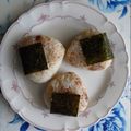 猫緑月's cooksnap of when they made ごま油香る♪やみつきかつお節おにぎり♫.