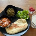 ゆきみお's cooksnap of when they made インドのほうれん草カレー：サグパニール.