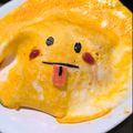 moeoke's cooksnap of when they made ハロウィン★オムライスDEおばけちゃん.