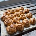 nemukuma25's cooksnap of when they made 改良版　失敗しないシュークリーム.
