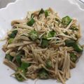☆こたみな's cooksnap of when they made レンジで簡単 えのきとオクラのおつまみ.