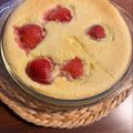 ちぃろる♪'s cooksnap of when they made 簡単♡ボール1つで！いちごのクラフティ♡.