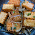 kei☆1121's cooksnap of when they made 超簡単１品♪ 厚揚げの焼肉のタレ焼き〜.