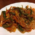 ゆーみ28110's cooksnap of when they made おろし玉ねぎでしょうが焼き.