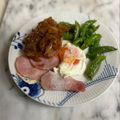 ナピト's cooksnap of when they made 半月にした目玉焼き～ピリ辛ソースで～.