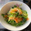クックG6K8QR☆'s cooksnap of when they made ほうれん草のダシ醤油あえ.
