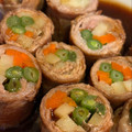 hinehine's cooksnap of when they made いんげんと人参の肉巻き.