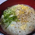 めぐぅぅ～'s cooksnap of when they made 超簡単★夏冬も胃に優しいにゅーめん★素麺.