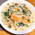 みゆう's cooksnap of when they made 牛乳で簡単！鮭とほうれん草のクリーム煮.