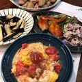 こつゆ514's cooksnap of when they made トマトと豆腐と卵の中華風チーズ炒め.