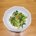 ゆらみち's cooksnap of when they made チンゲン菜の生姜醤油炒め.