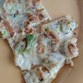 クック4YQRS6☆'s cooksnap of when they made 長ネギ(青い部分)大量消費★米粉チヂミ.
