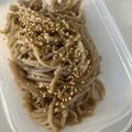 ゆかりりりー's cooksnap of when they made ゴマ油と麺つゆで♪パパっと蕎麦の焼きそば.
