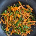 ほしちゃん's cooksnap of when they made お弁当にも♪ピーマンと人参の簡単きんぴら.
