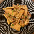 こうせい(=ﾟωﾟ)ﾉ's cooksnap of when they made ☆納豆と薄あげのネギだく一品ゴマ風味☆.