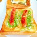 プー♡'s cooksnap of when they made ホットドッグのつもりトースト.