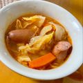 Ri→chan's cooksnap of when they made キャベツのトマトスープ.