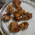 ★ゴンぎつね★'s cooksnap of when they made 油はフライパン5mm！鶏もも肉の唐揚げ.