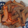 tors's cooksnap of when they made さつま揚げとこんにゃくの炒め煮.