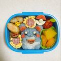 yu_kii⑅♡'s cooksnap of when they made お弁当(キャラ弁)卵とウインナーヒマワリ.