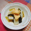 にゃみるの's cooksnap of when they made 大根とお揚げと小松菜煮♪.