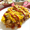 フジぽん's cooksnap of when they made いっぺんに数人分作♡とろとろオムライス.
