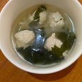 Moggieneko's cooksnap of when they made ☆簡単☆ヘルシー鶏つみれスープ.