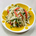 あっこ姉's cooksnap of when they made 大根とカニかまのごまサラダ【作り置き】.