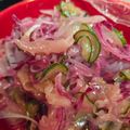 ゆるмαмα's cooksnap of when they made きゅうりと玉ねぎとハムのマリネ風サラダ.