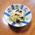 もふもふクロさん's cooksnap of when they made もやしきゅうりの海苔入り胡麻ナムル.
