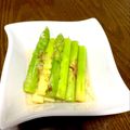 しゅがーぐらいだー's cooksnap of when they made アスパラガスと生姜のサッパリおひたし.