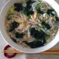 やっちーさん's cooksnap of when they made 風邪の時や健康診断前に卵ほうれん草うどん.