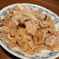 ★ゆりこじ★'s cooksnap of when they made 豚バラと玉ねぎのマヨポン炒め.