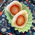 piccoloちん's cooksnap of when they made レンジde簡単！もちもち✿いちご大福✿.