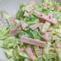 ちーまぐ's cooksnap of when they made 子供もパクパク☆レタスとハムの簡単サラダ.
