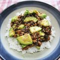 papepo☆'s cooksnap of when they made 簡単！旨い！アボカドと納豆の塩昆布ナムル.