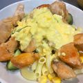 らいじまん's cooksnap of when they made タルタルソースがけ☆チキン南蛮風サラダ.