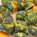 ズー©️'s cooksnap of when they made かぼちゃの煮崩れ防止　❇ピーラーで簡単❇.