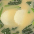 にゃつめ〜's cooksnap of when they made 長芋とほうれん草の味噌汁.