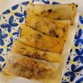 ばとん's cooksnap of when they made 簡単★キャベツと挽肉だけ！本格春巻き.