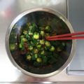 彩音ｍａｍａ's cooksnap of when they made オクラのおかか和え.