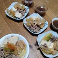 ケンチャナヨ～'s cooksnap of when they made 肉豆腐のオンザライス　いわゆる一つの丼物.