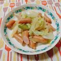 ﾁｲﾁｬﾝﾏﾏ's cooksnap of when they made 10分簡単♪キャベツの温野菜.