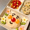 しずまや's cooksnap of when they made 1歳お誕生日プレート★アンパンマン.