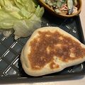 natsumi cook's cooksnap of when they made HBとフライパンdeとろ〜りチーズナン♪.