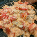 みこひろママ's cooksnap of when they made トマト&エリンギ＆卵のマヨネーズ炒め.