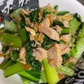 クック7NL918☆'s cooksnap of when they made 簡単な小松菜と干し海老炒め.